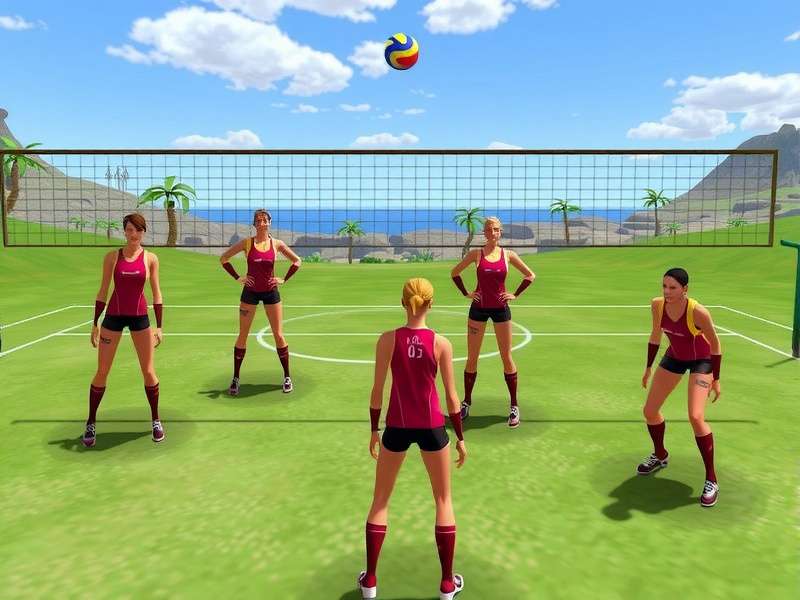 Realistic Volleyball Physics in Action Volley Elite Squad Game Mechanics